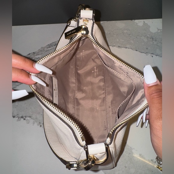 Kate Spade Ivory Shoulder Bag with Coin Pouch - Picture 5 of 5